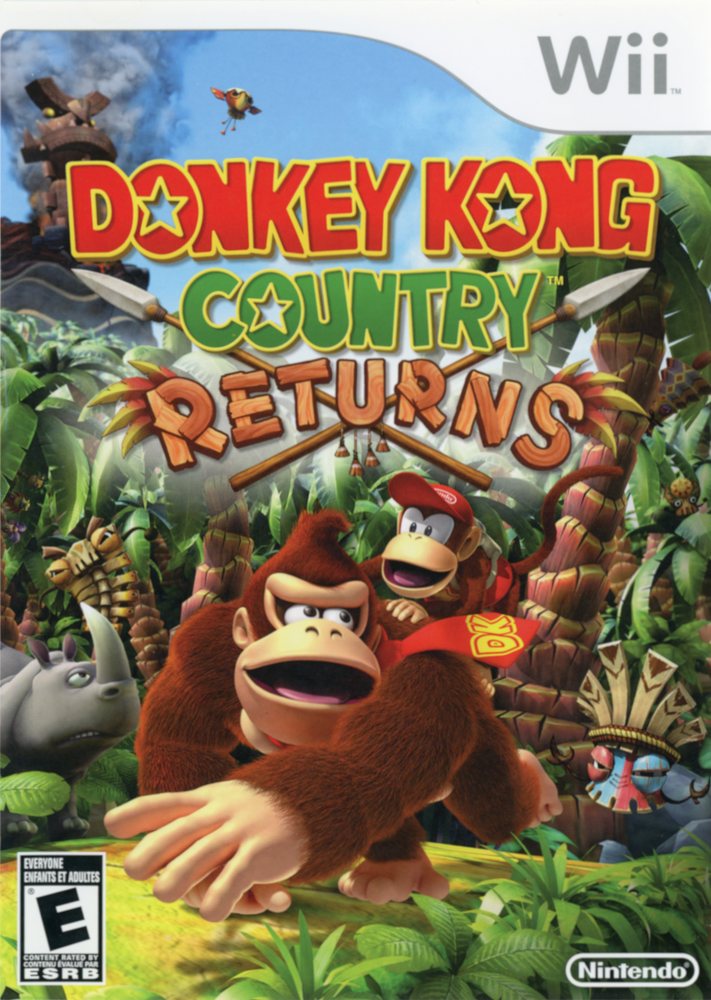 Donkey Kong Country Returns box art